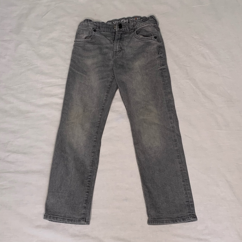 Boys 7 Gymboree straight Gray Jeans
